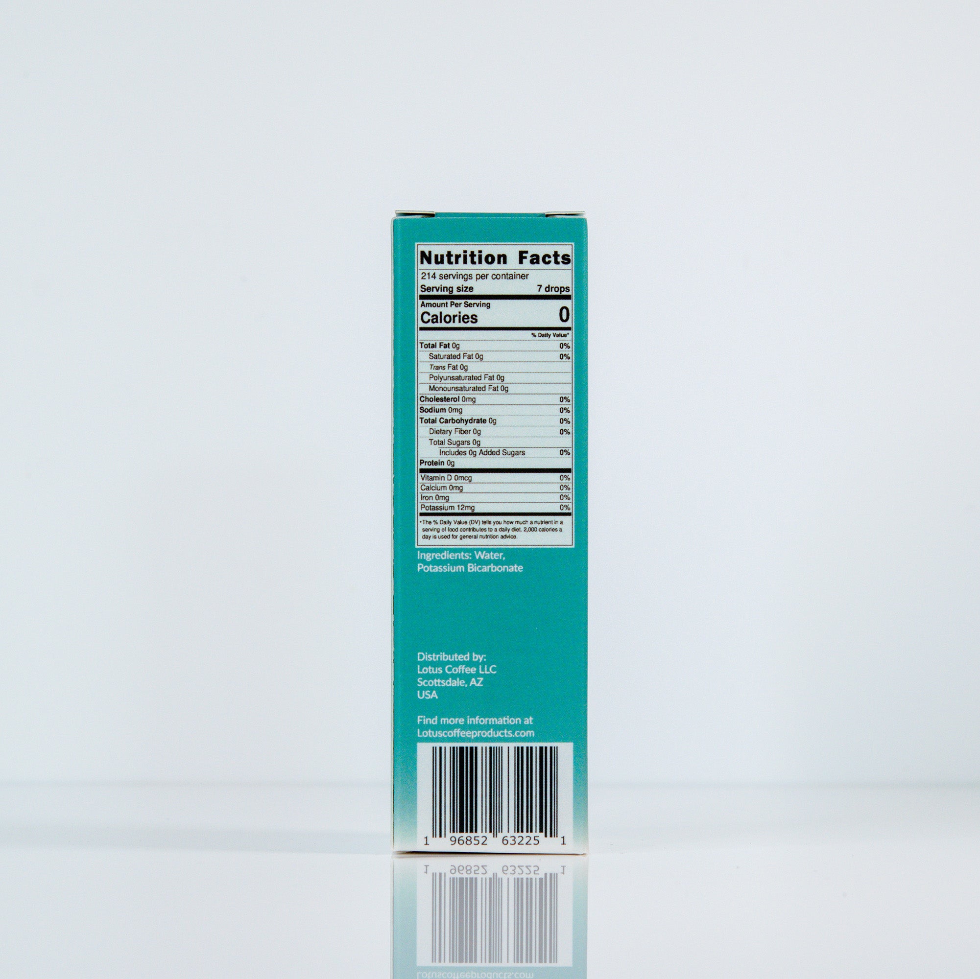 Lotus Water: Potassium Bicarbonate