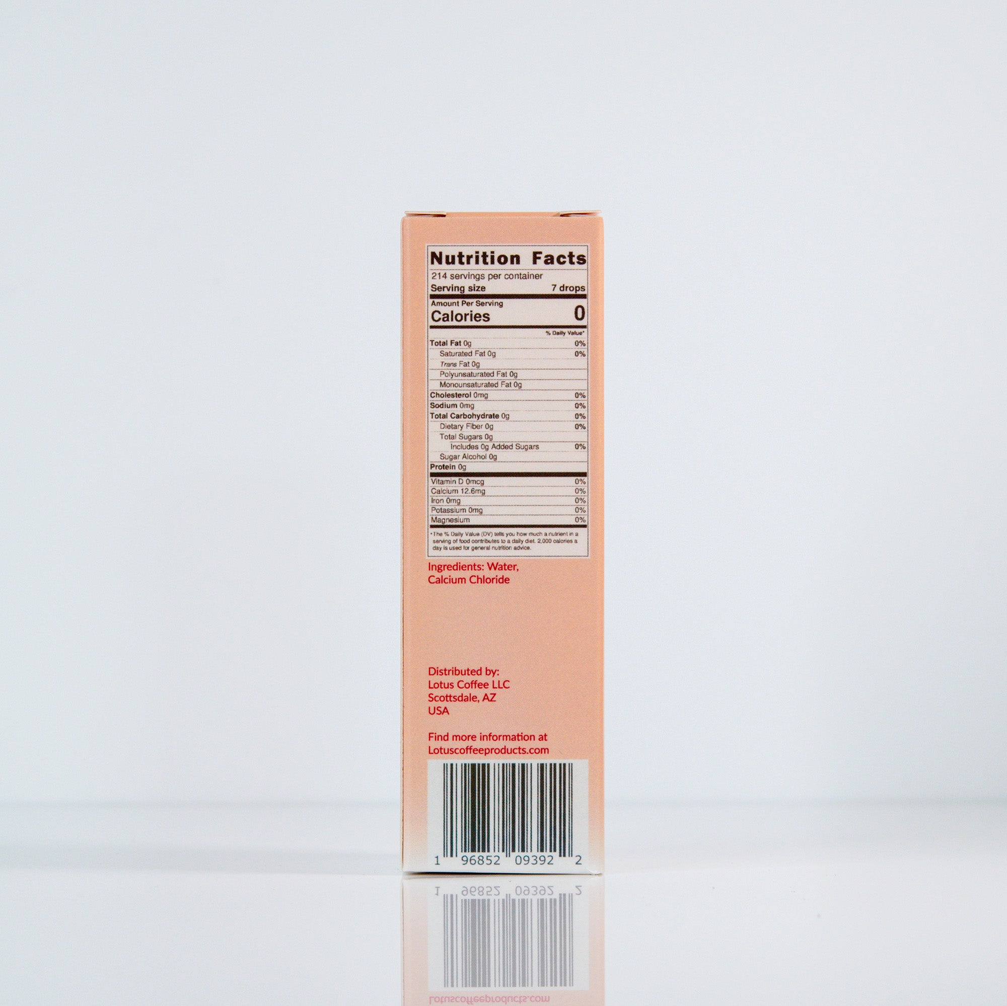 Lotus Water: Calcium