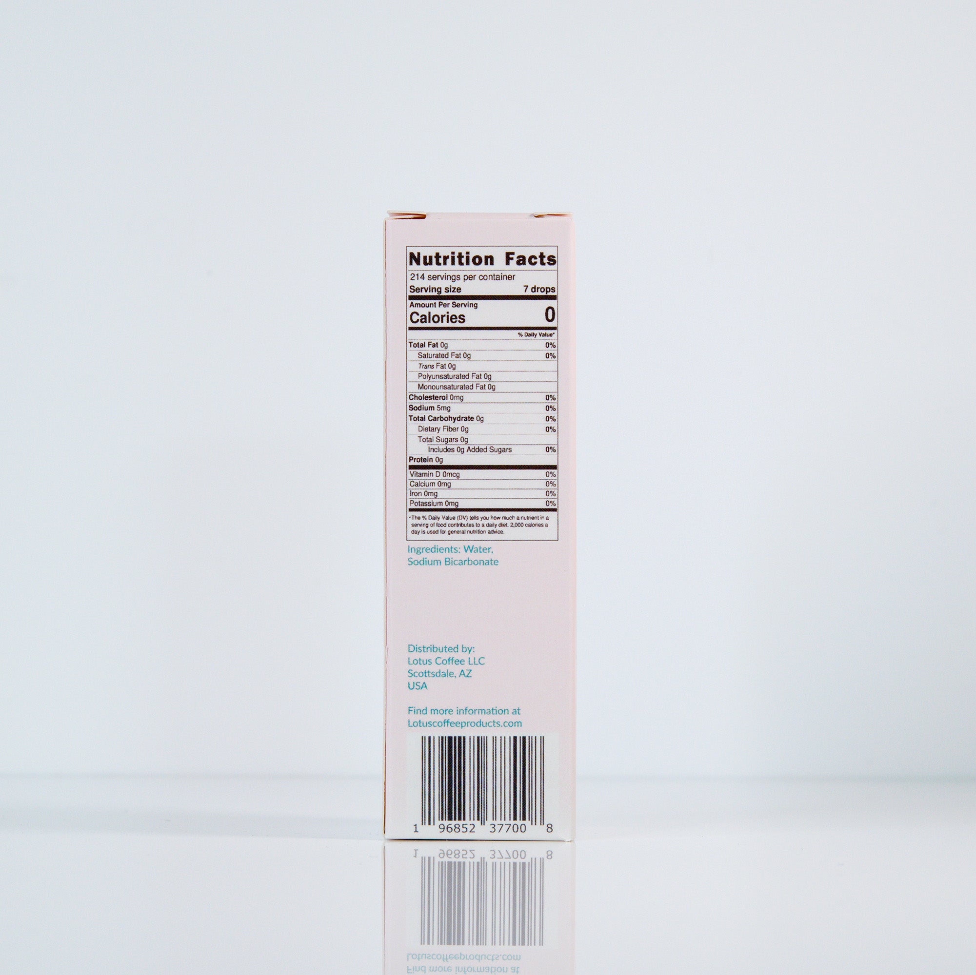 Lotus Water: Sodium Bicarbonate